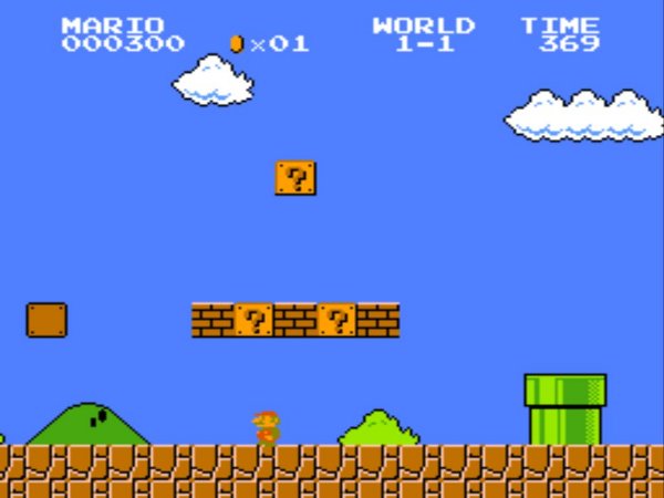 Mario Bros sur NES en 1985